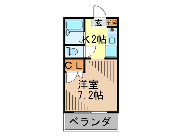 ル－スベリアＪの物件間取画像